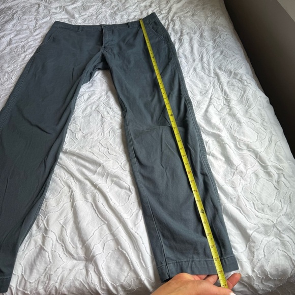 Levi's Blue Gray ChinosStandard Taper Cotton Pants - Picture 3 of 10